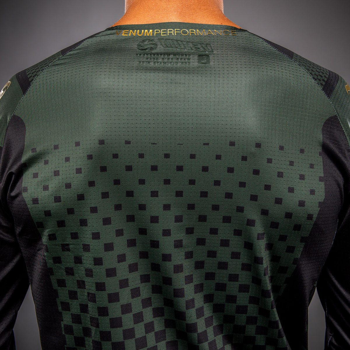 Venum MX Challenger Maglia da Motorsports - Nero/Verde/Oro