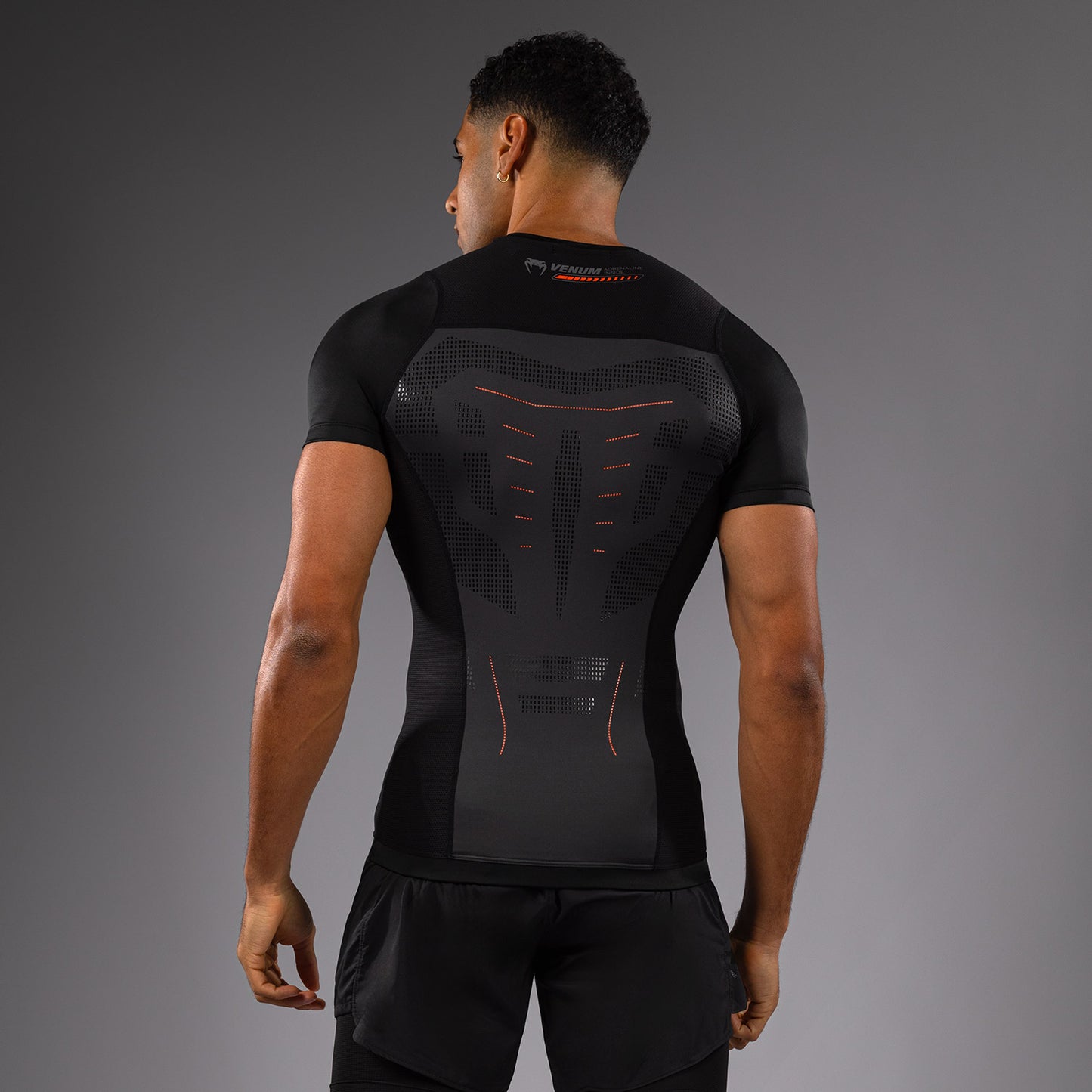Venum Technical 3.0 Rashguard a Maniche Corte - Grafite