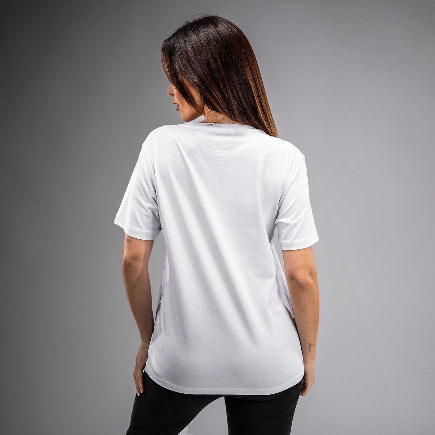 UFC Fusion by Venum Replica Maglietta a Manica Corta per Donna - Bianco