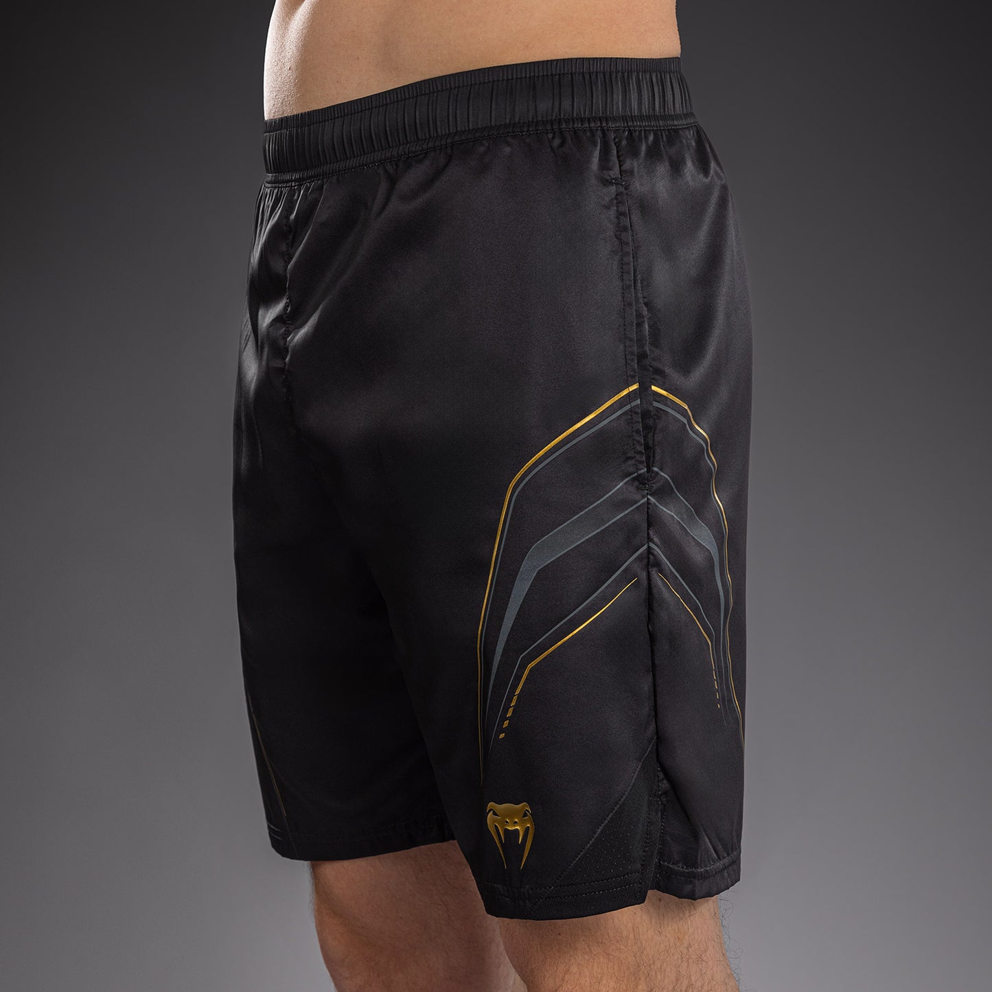 Venum Streamline Pantaloncini da Allenamento – Nero/Oro