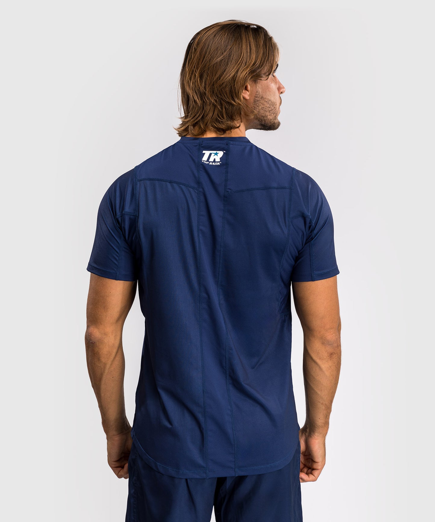Venum x Top Rank Original Maglietta Tecnica da Uomo - Blu Navy
