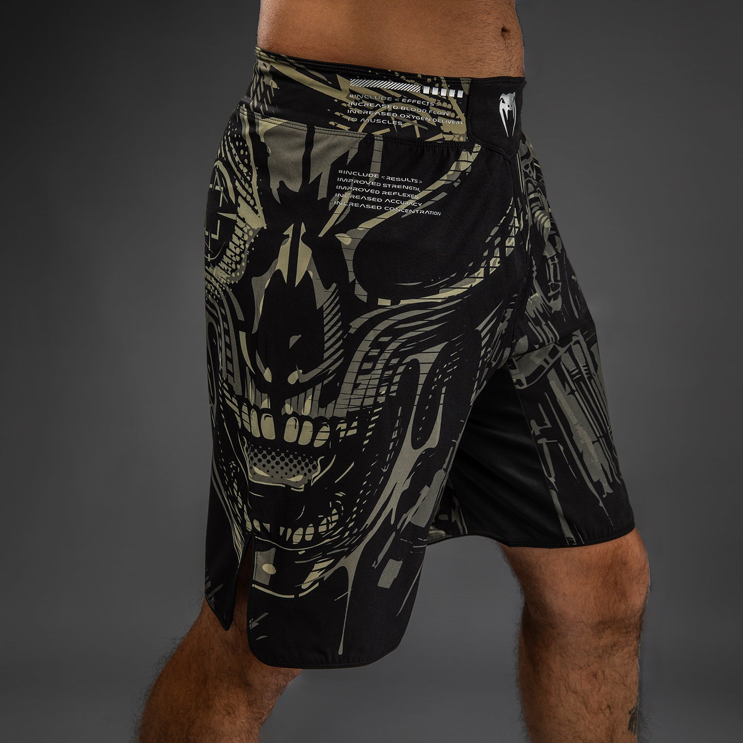 Venum Invader Pantaloni da Combattimento - Nero/Sabbia