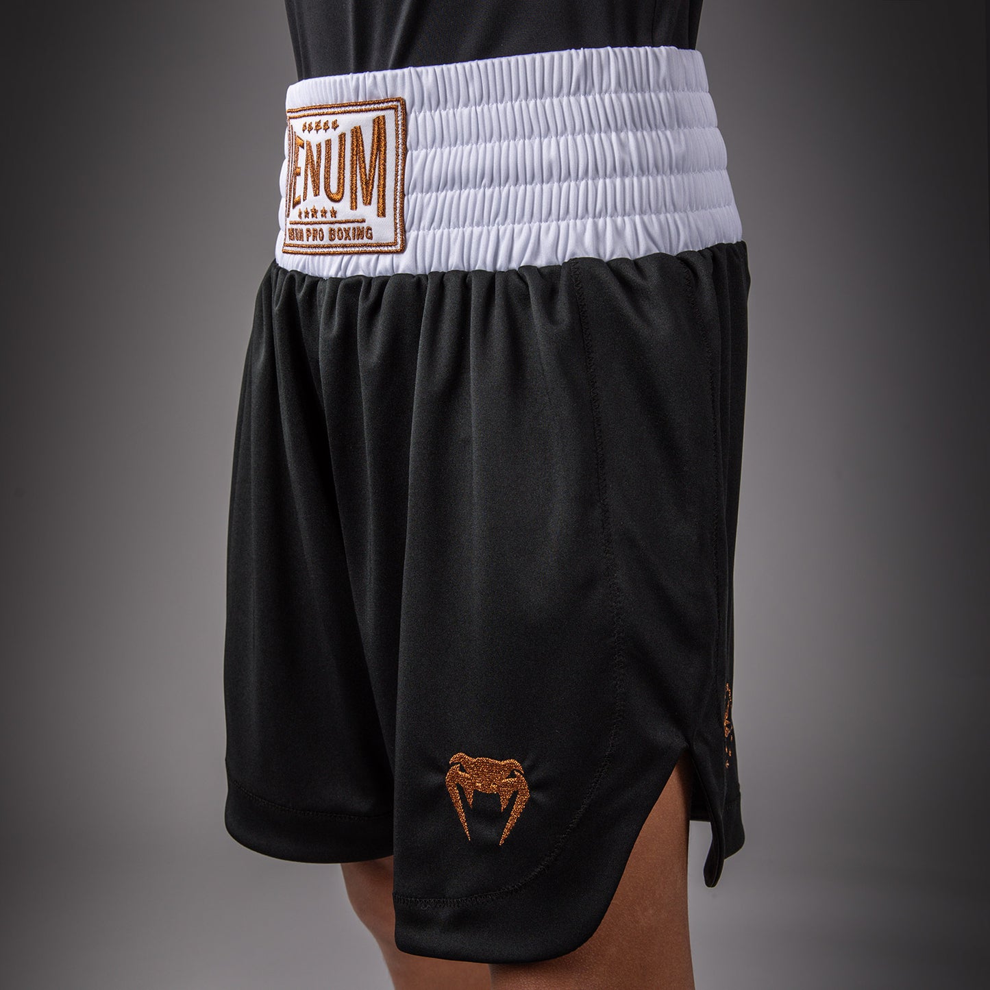 Venum Classic Pantaloncini da Boxe Per Bambini – Nero/Oro