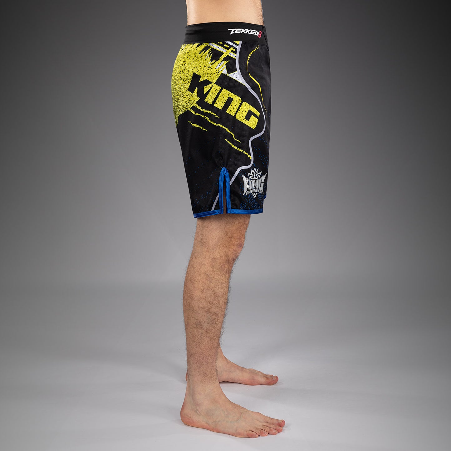 Venum x TEKKEN 8 Pantaloncini da Combattimento - King - Nero/Giallo