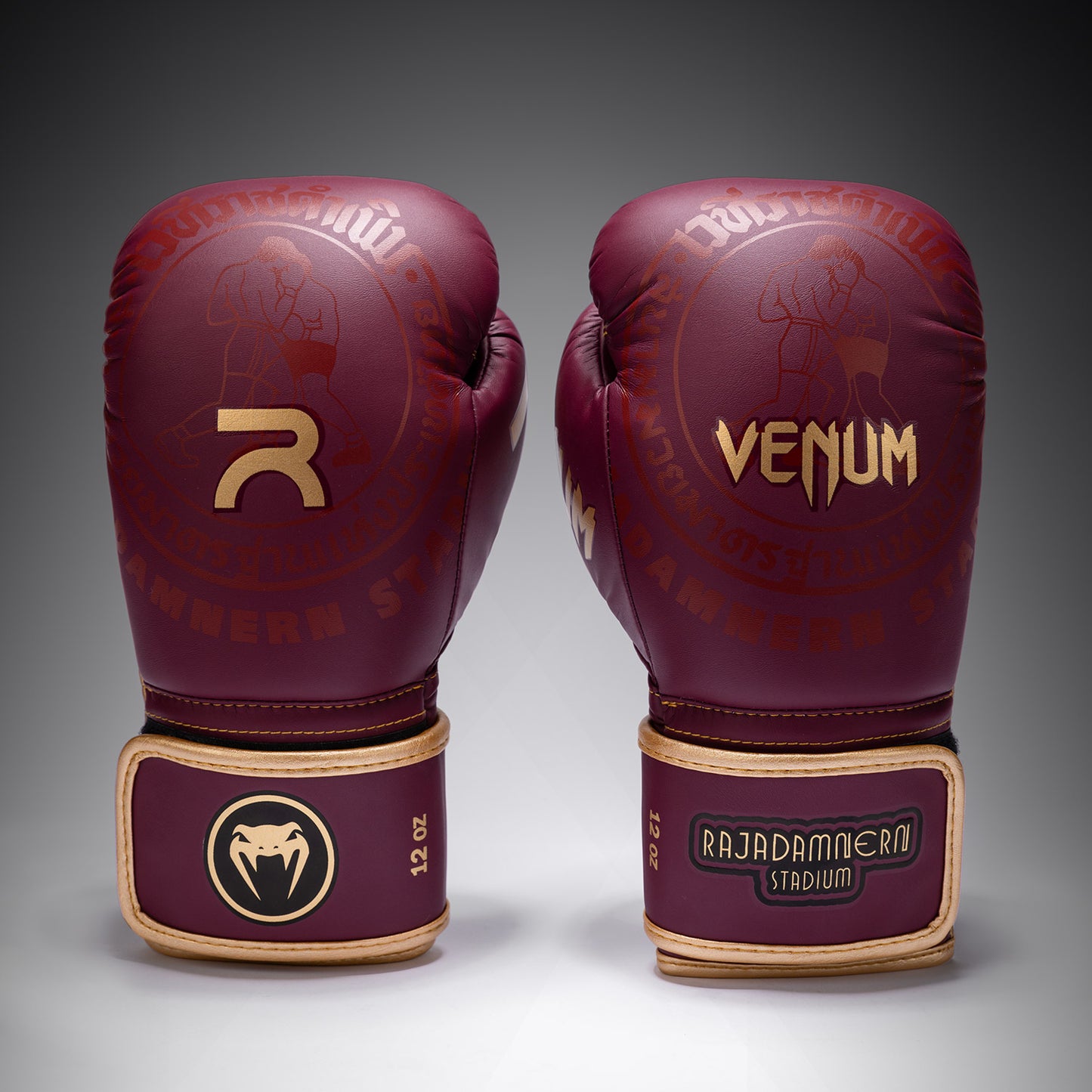 Venum x Rajadamnern Guanti da boxe - Borgogna