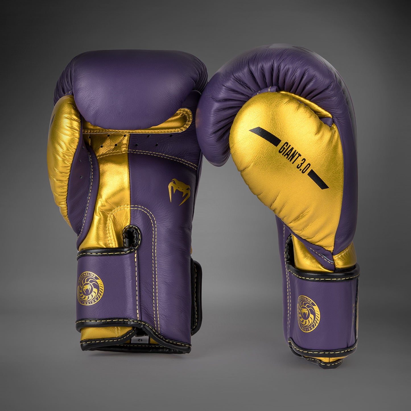 Venum Giant 3.0 Guantoni da boxe - Viola scuro/oro - Edizione speciale
