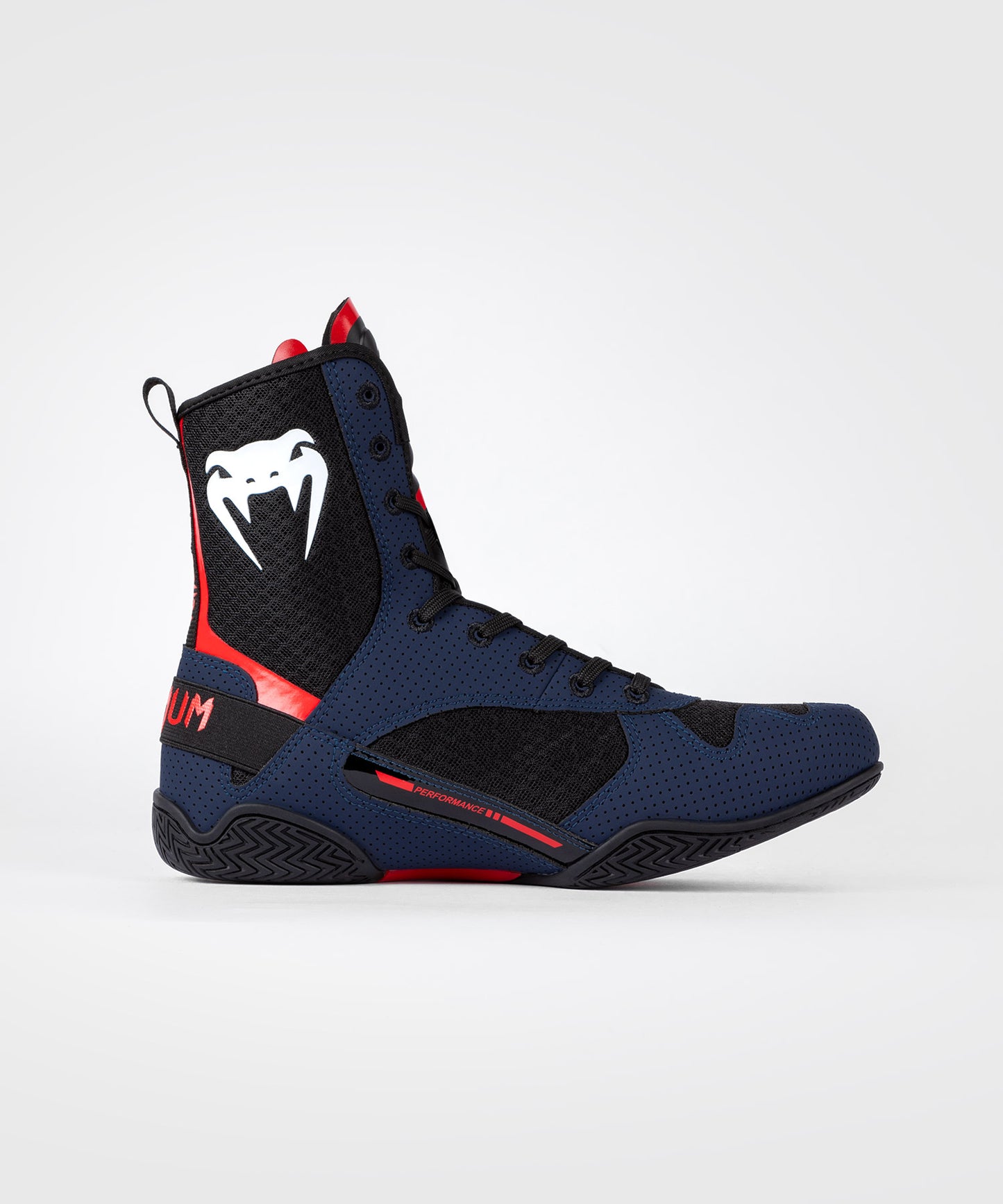 Venum Elite Scarpe da boxe - Navy/Nero/Rosso