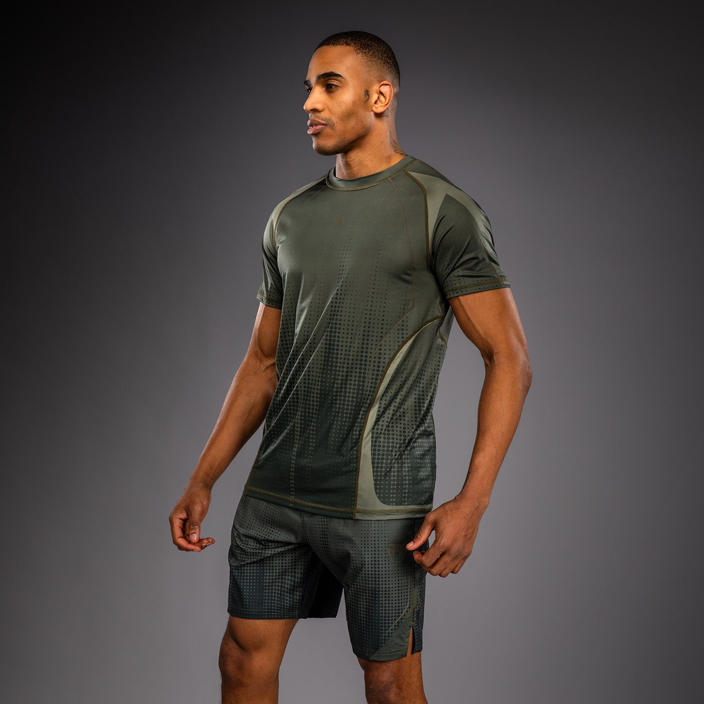 Venum Stealth Maglietta Dry Tech – Kaki/Verde Scuro