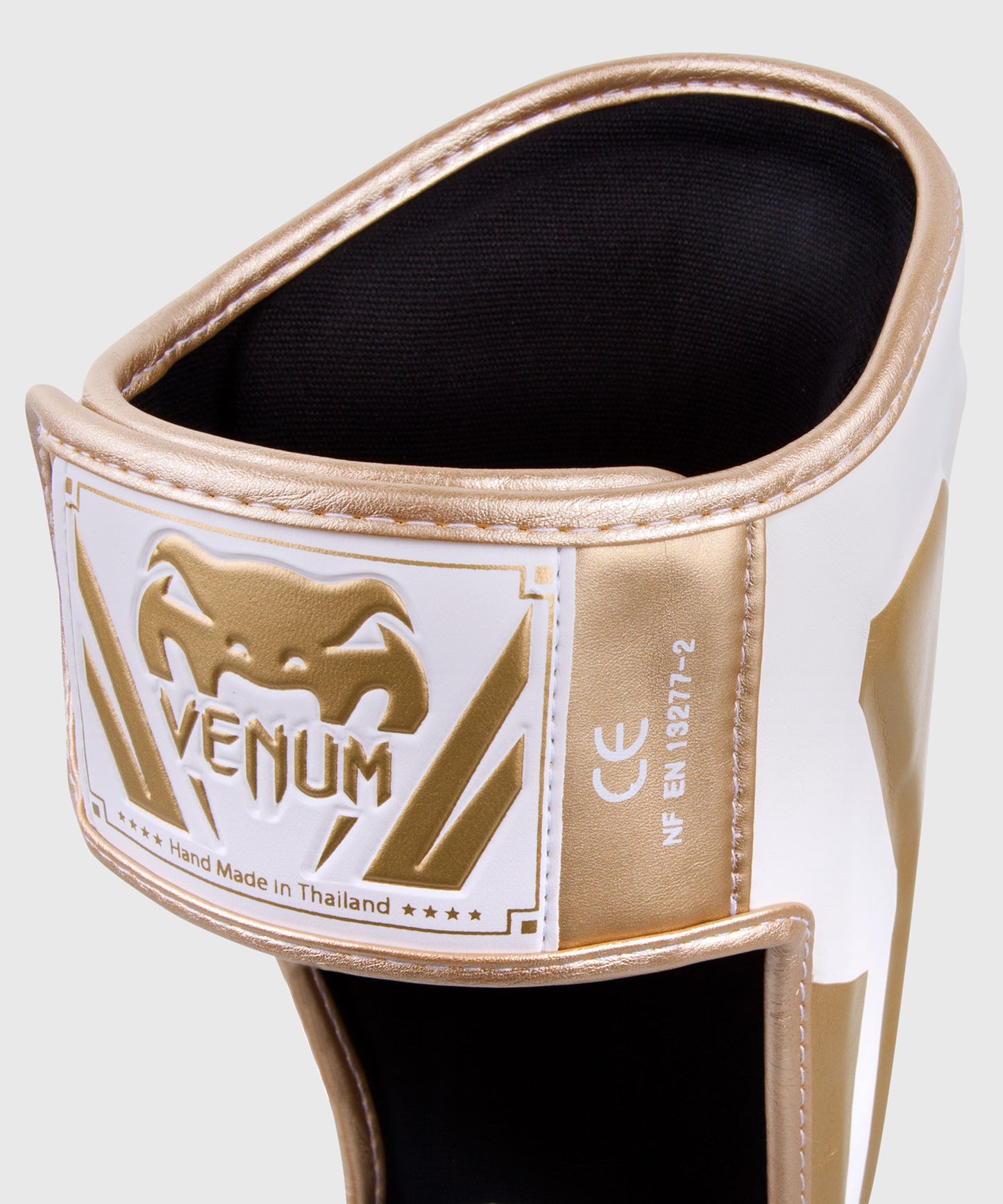 Parastinchi con parapiede Venum Elite - Bianchi/Oro