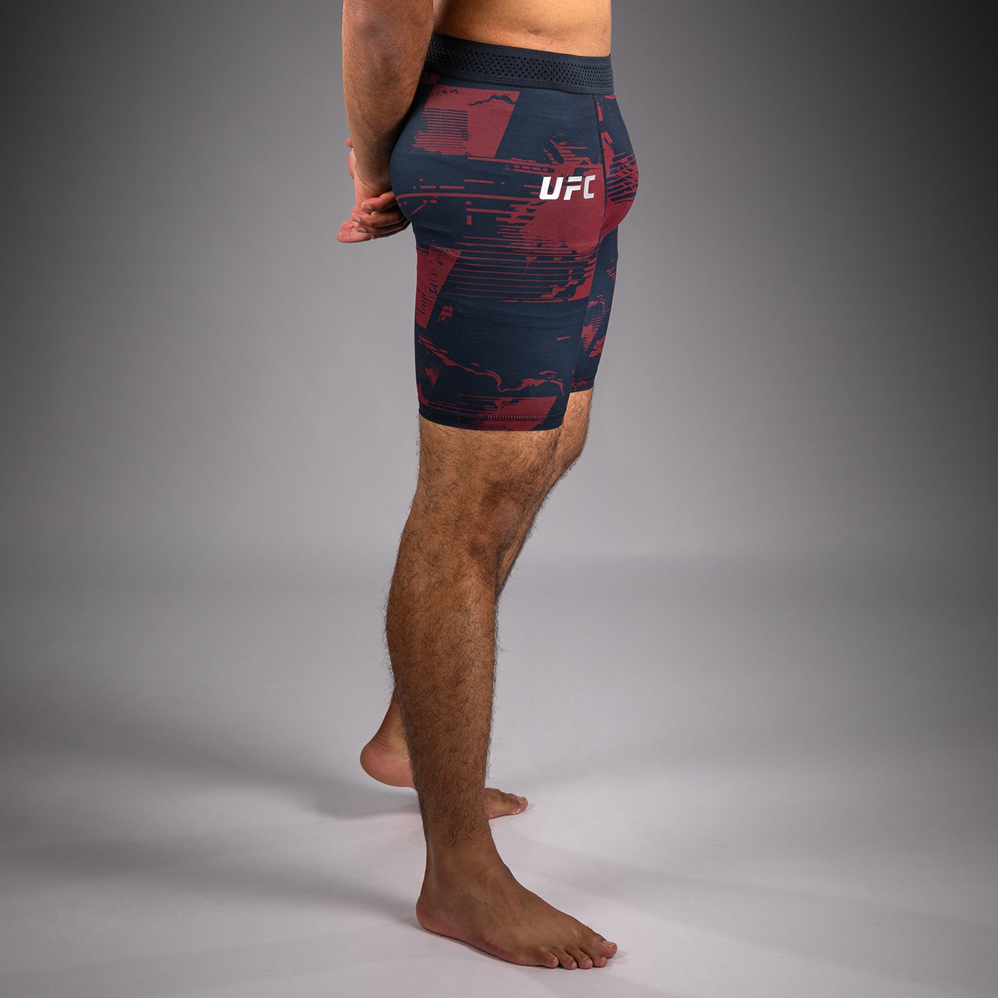 UFC Zenith by Venum Authentic Fight Week Pantaloncini Vale Tudo Performance Uomo - Blu navy/Bordeaux/Argento