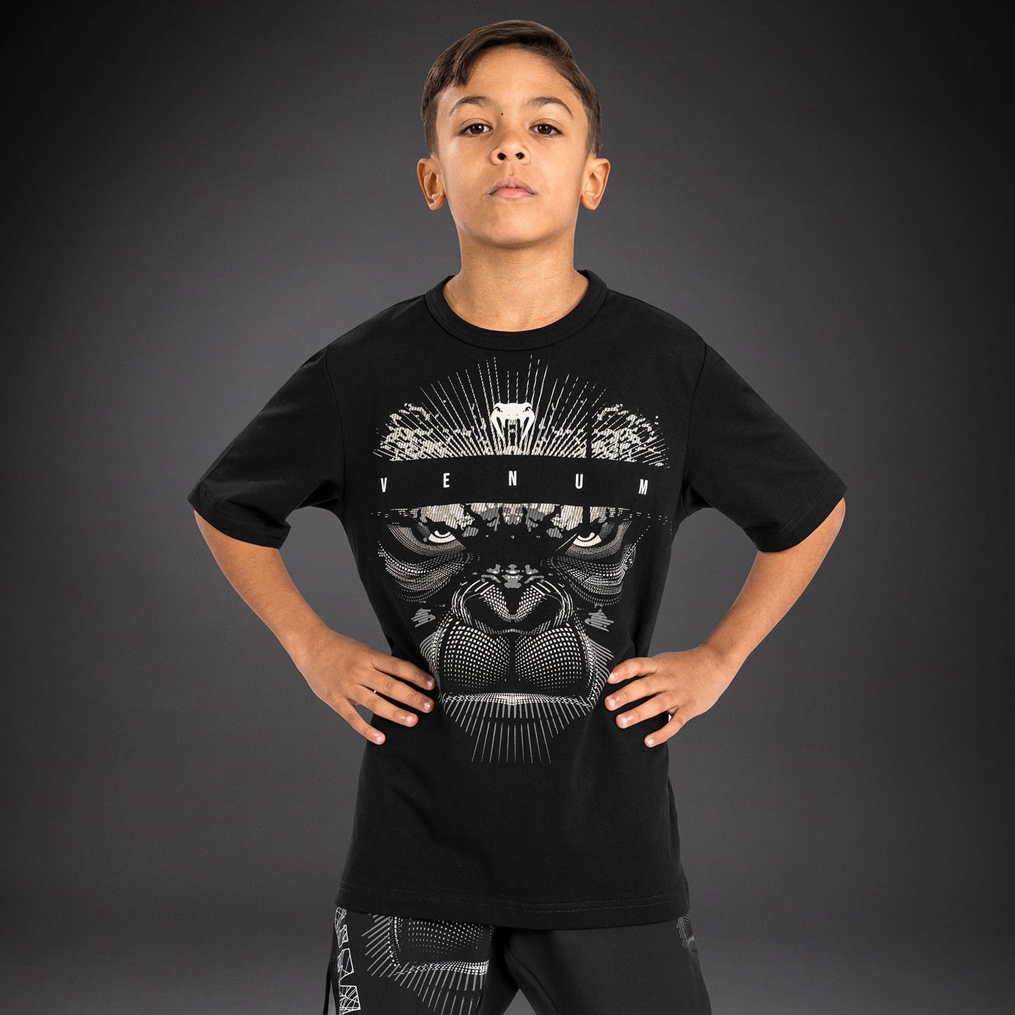 Venum Gorilla Jungle  Maglietta per bambini - Nero/Bianco