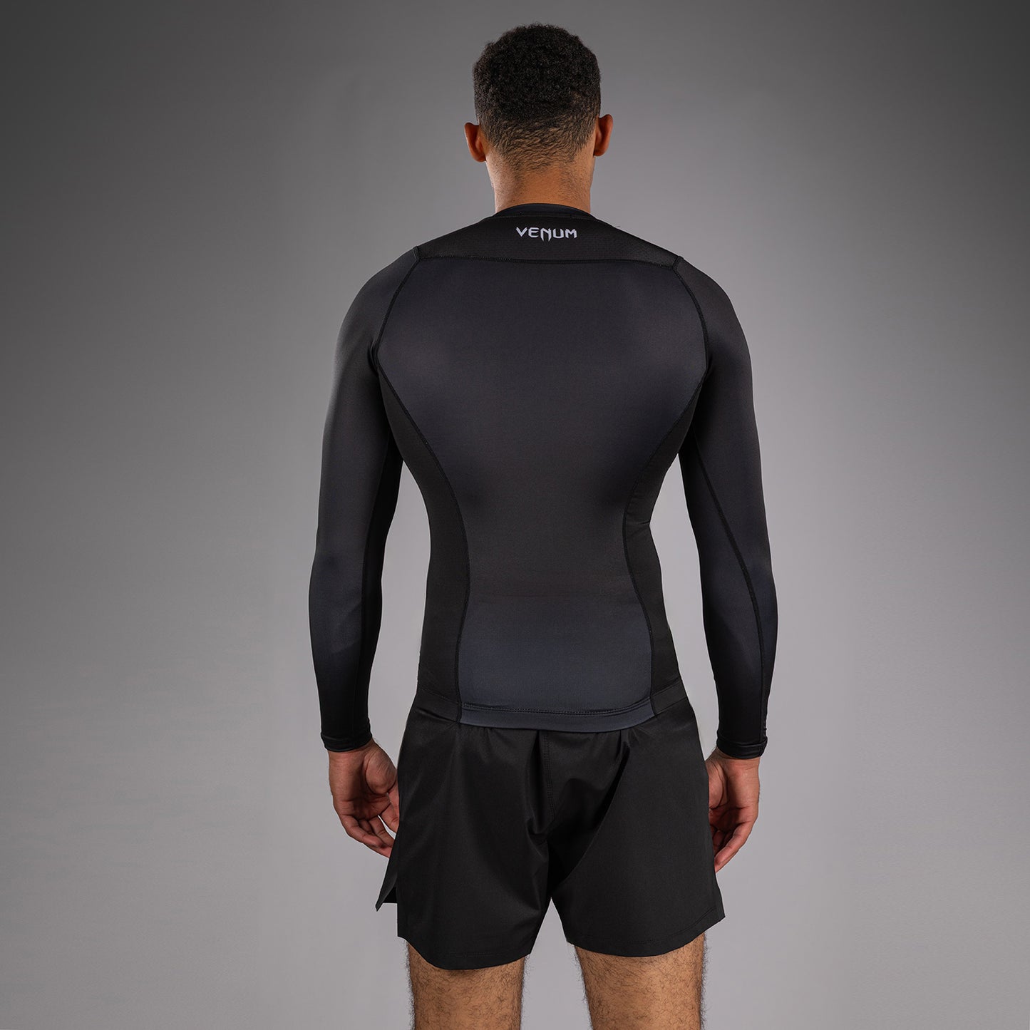 Venum No Gi Rashguards - Nero/Bianco
