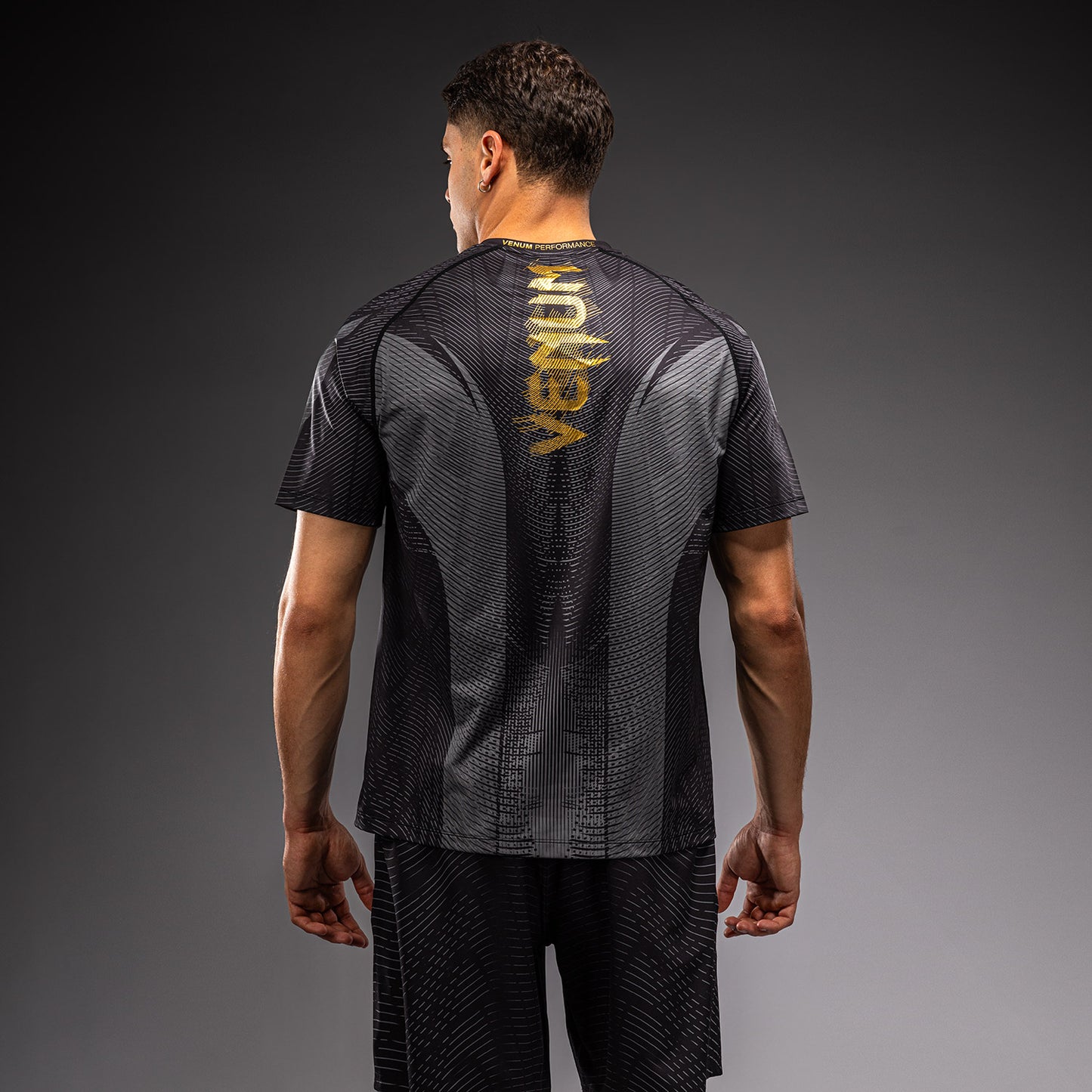 Venum Galactic 3.0 Maglietta Dry Tech - Nero/Oro