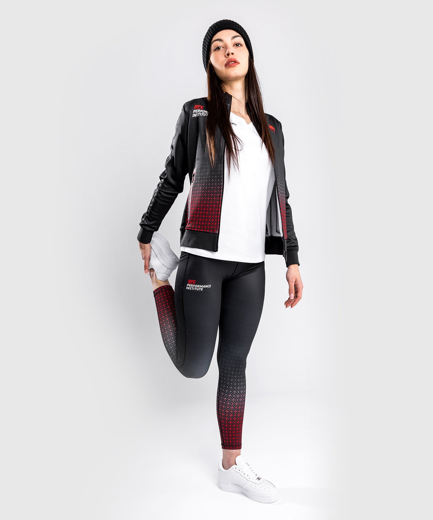 Giacca Venum UFC Performance Institute - Per Donna - Nero/Rosso
