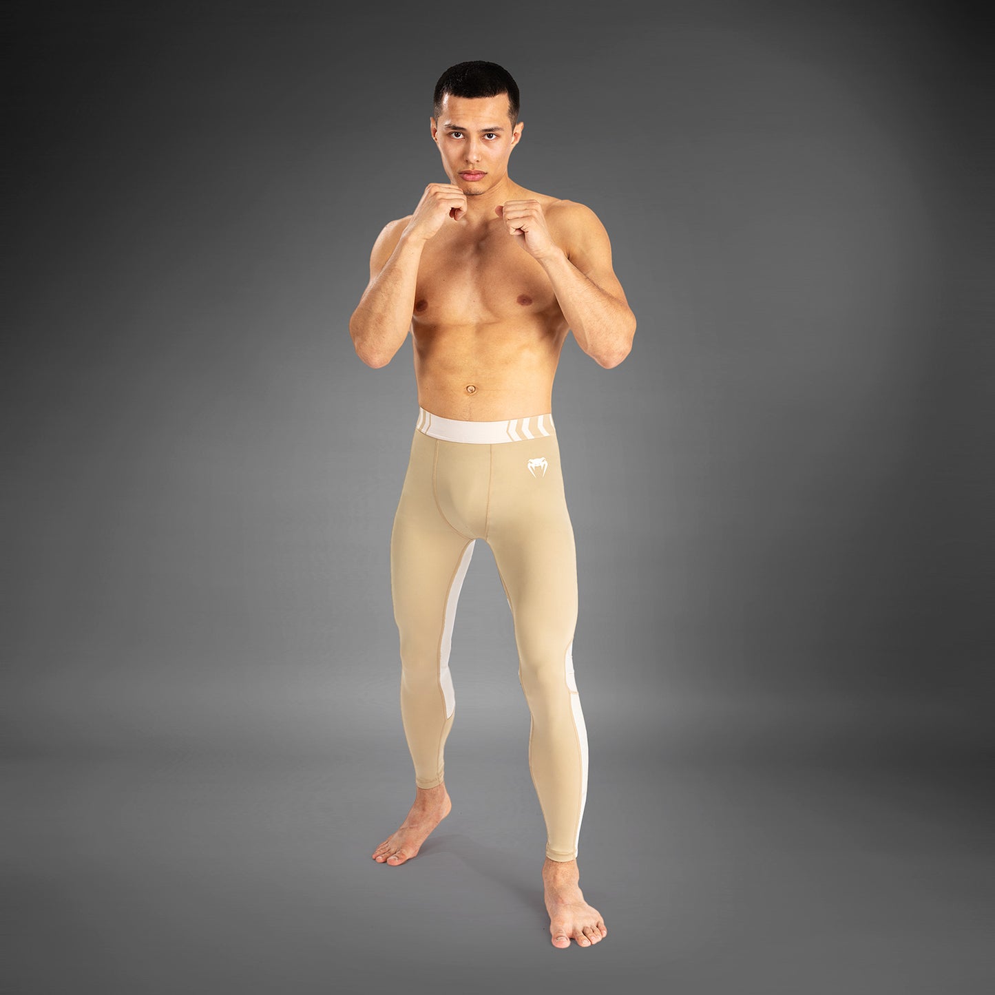 Venum Tempest Pantaloni a compressione - Beige/Sabbia