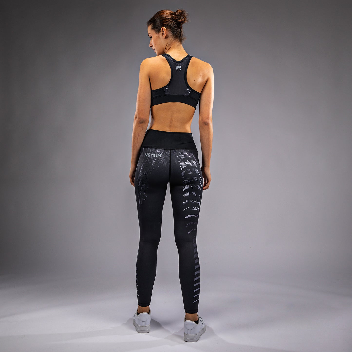 Venum Tiger Leggings Donna - Nero/Argento