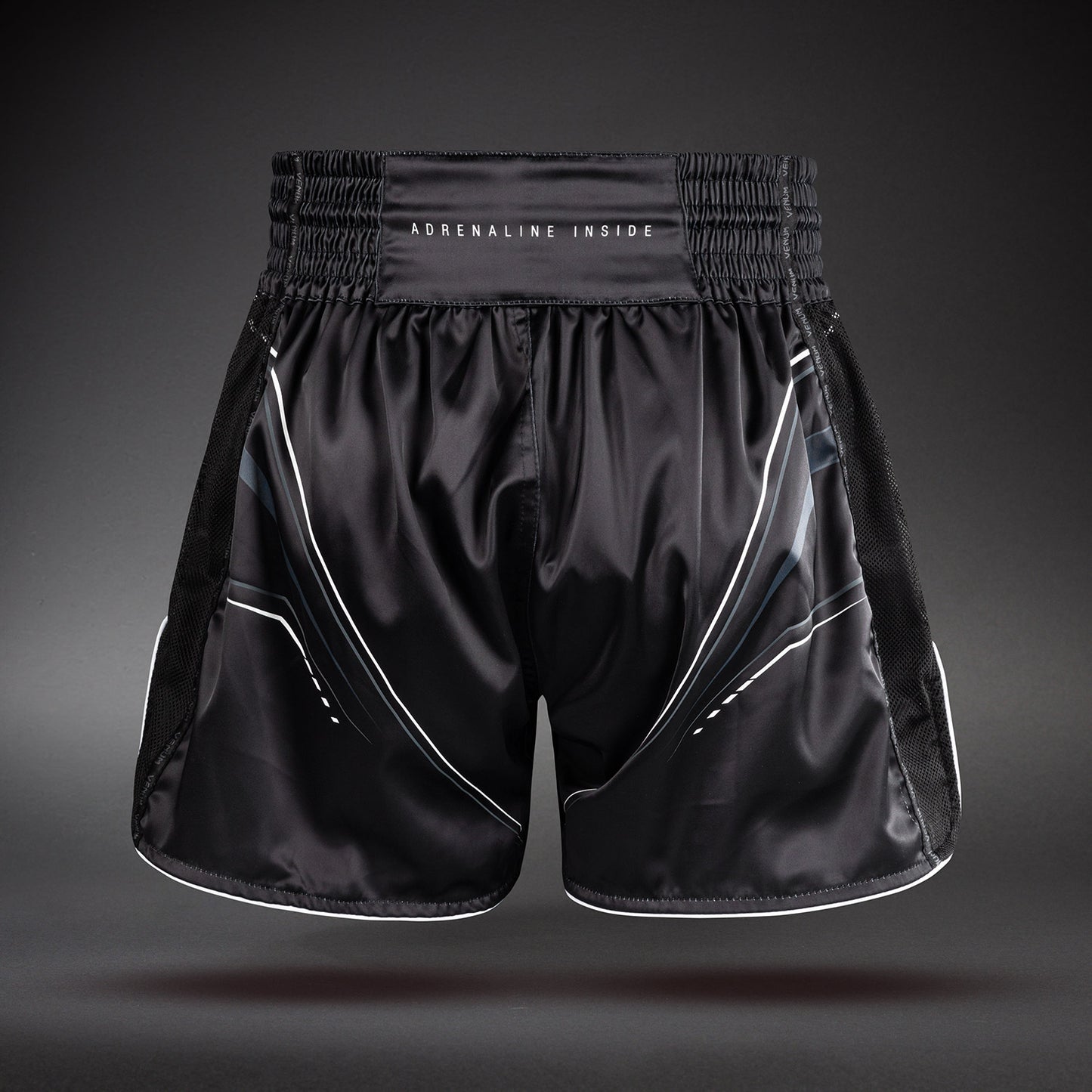 Venum Streamline Pantaloncini Muay Thaï – Nero/Bianco