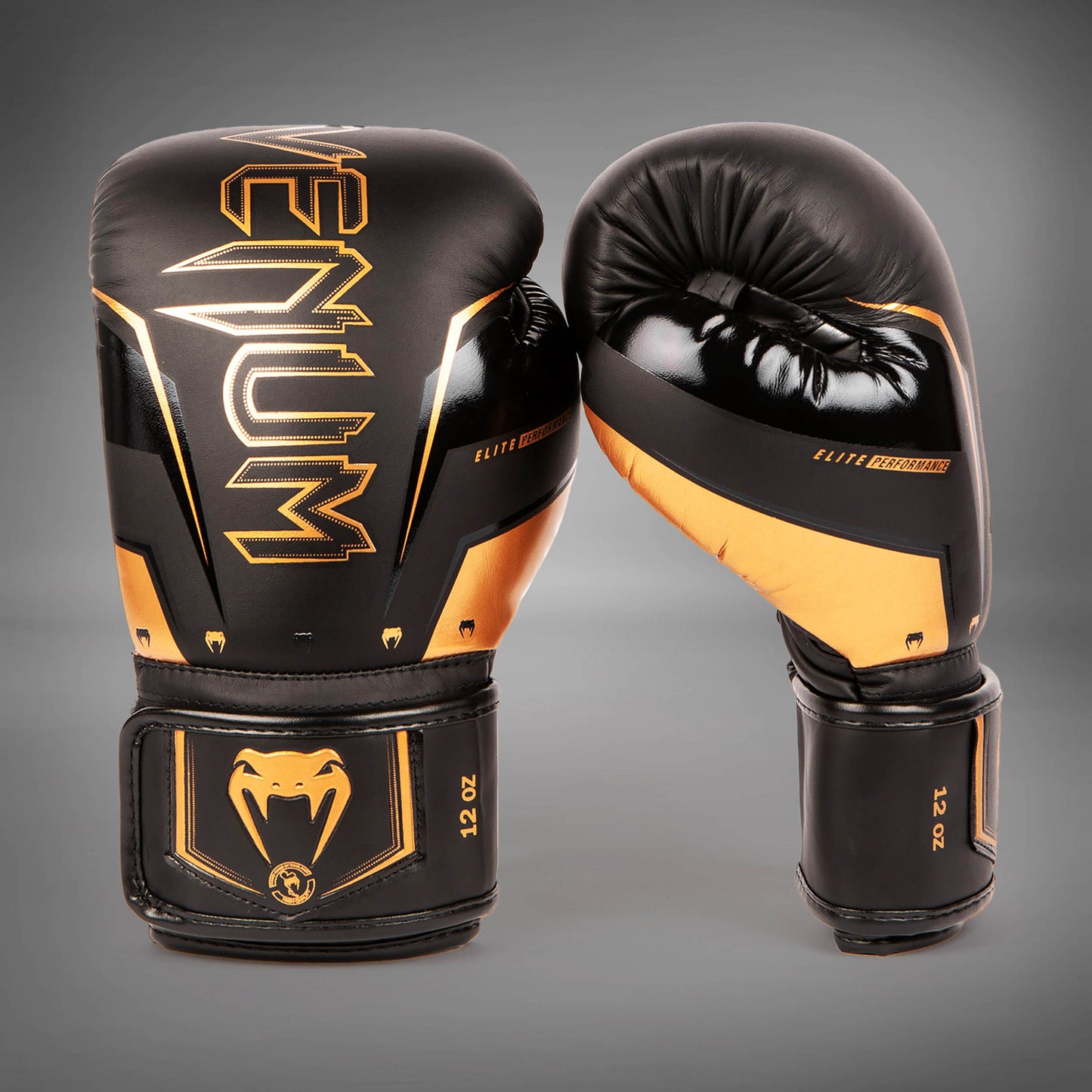 Guantoni da boxe Venum Elite Evo - Nero/Bronzo