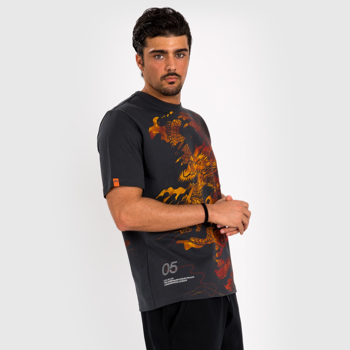Venum Dragon’s Flight Maglietta da uomo - Rosso vulcano