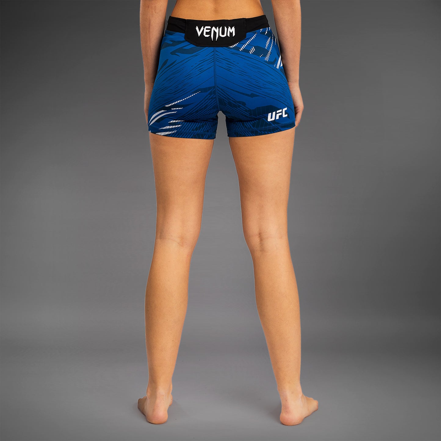 UFC Fusion by Venum Authentic Fight Night Vale Tudo Shorts per Donna - Fit Corto - Blu