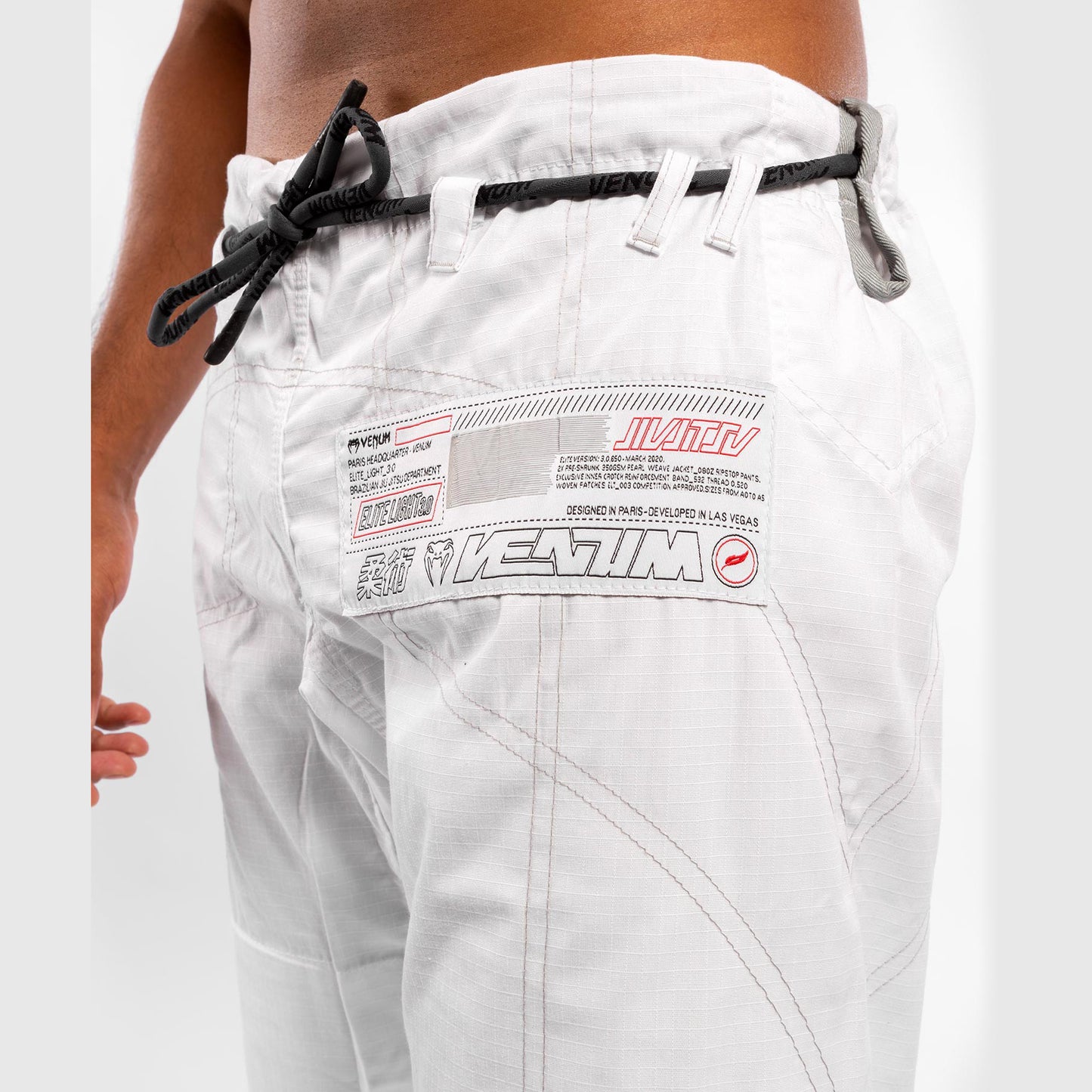 Kimono Venum Elite 3.0 Light BJJ - Bianco