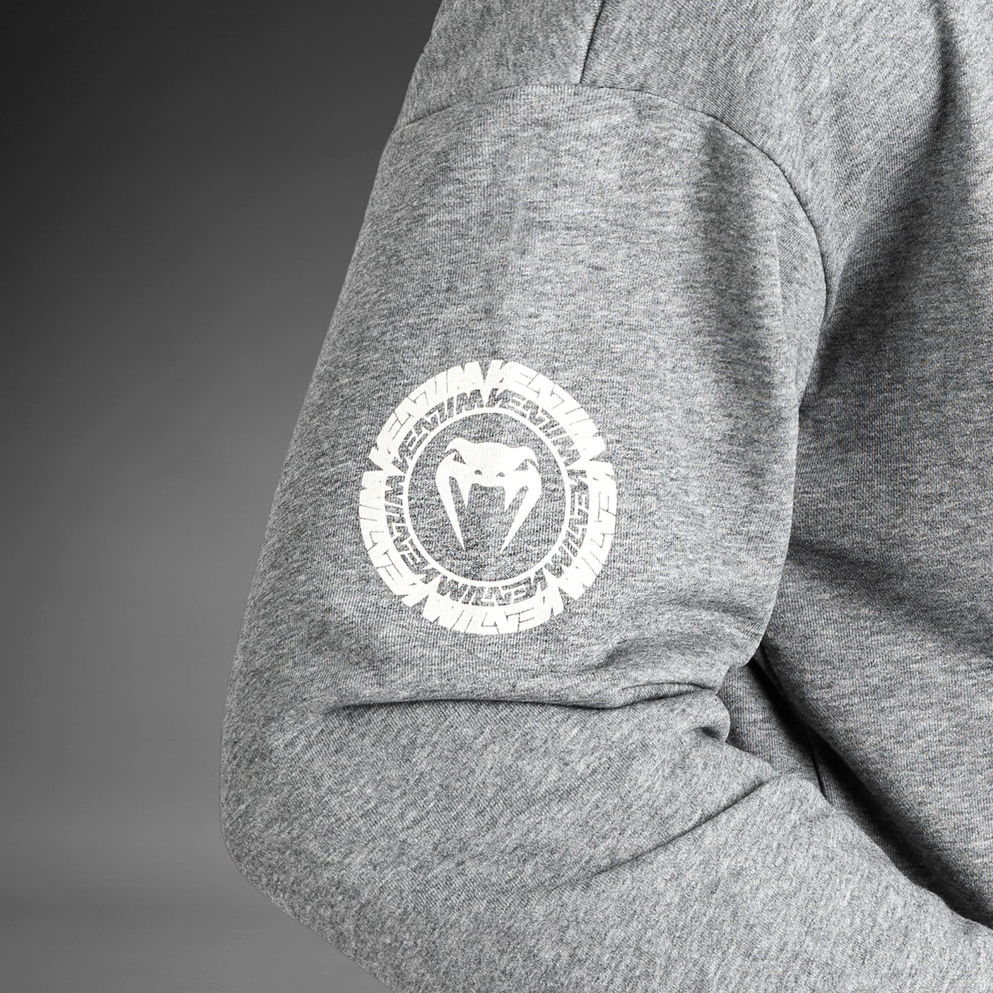 Venum Vortex XL Lite Felpa Con Cappuccio da Uomo - Grigio Chiaro Melange