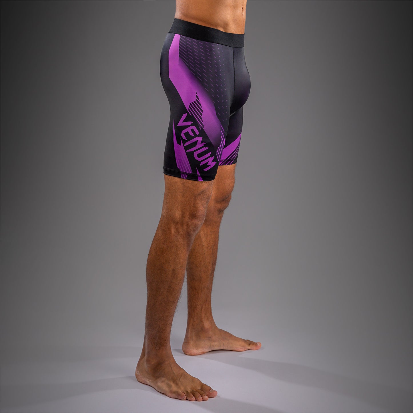 Venum No-Gi 6.0 Pantaloncini a Compressione - Nero/Viola