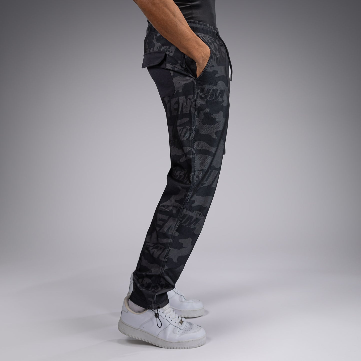 Venum Trooper Pantaloni da Jogging da Uomo - Nero/Carbone