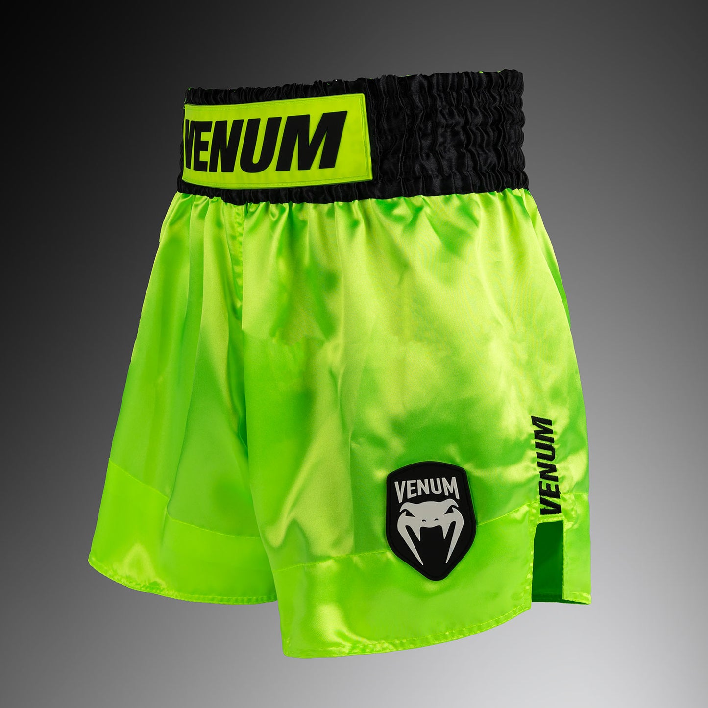Venum Classic Evo Pantaloncini Muay Thai - Giallo Neon/Nero