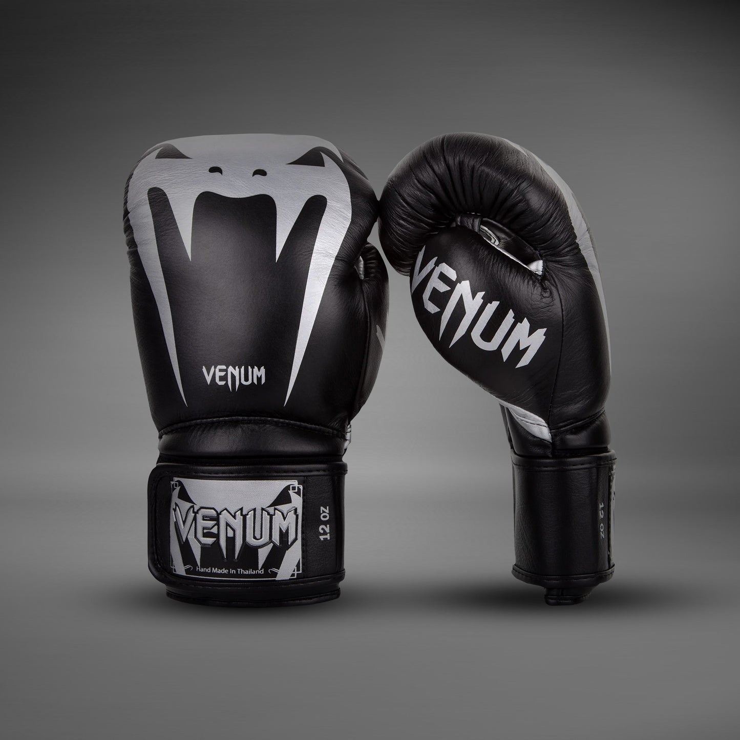 Guantoni da Boxe Venum Giant 3.0 - Pelle Nappa - Nero/Argento