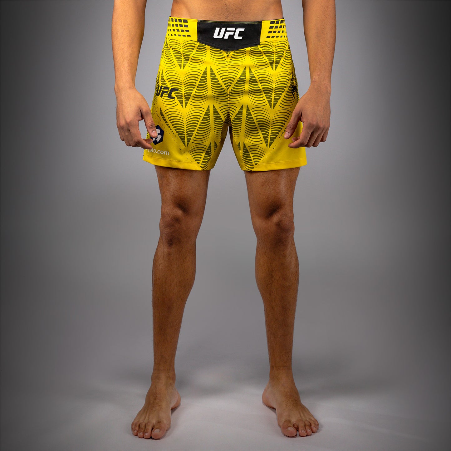 UFC Zenith by Venum Authentic Fight Night Pantaloncini da combattimento Fit corto Uomo - Giallo