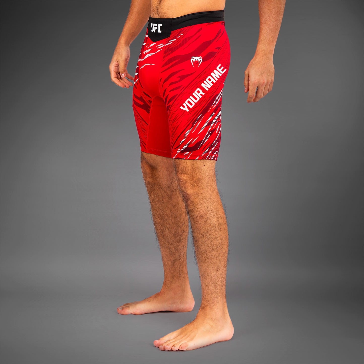 UFC Fusion by Venum Personalizzati Authentic Fight Night Vale Tudo Shorts per Uomo - Rosso