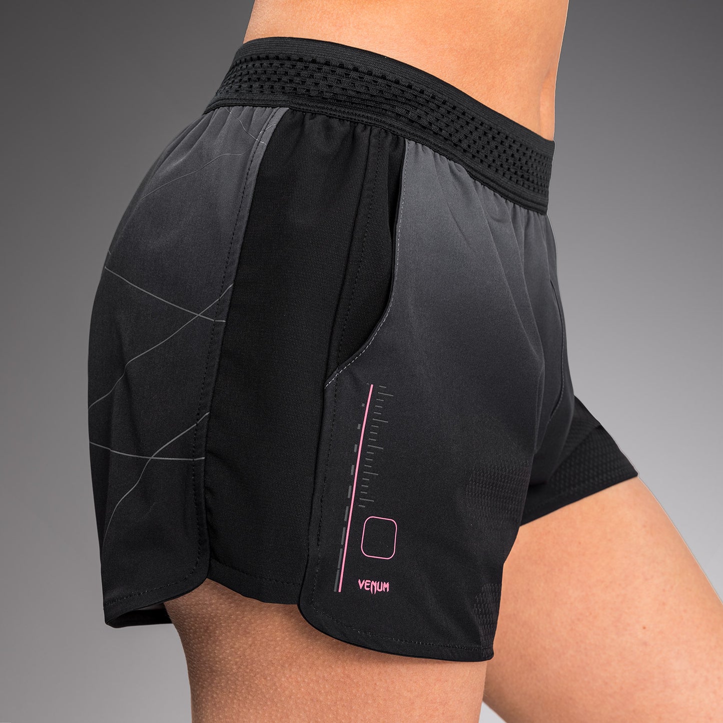 Venum Tactical XT Pantaloncini da allenamento da donna - Nero/Grigio Tempesta
