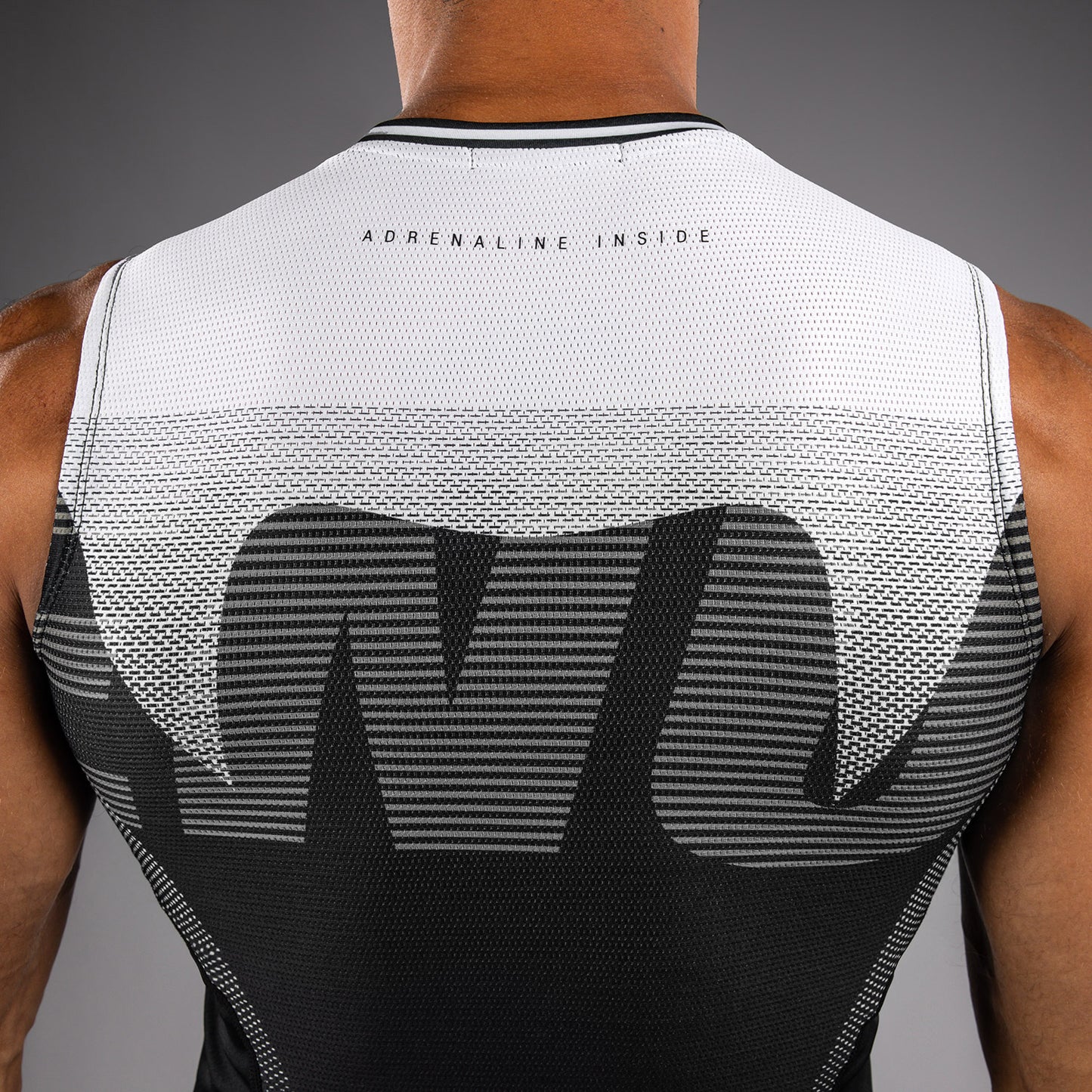 Venum Adrenaline Rashguard Senza Maniche – Nero/Grigio Argento