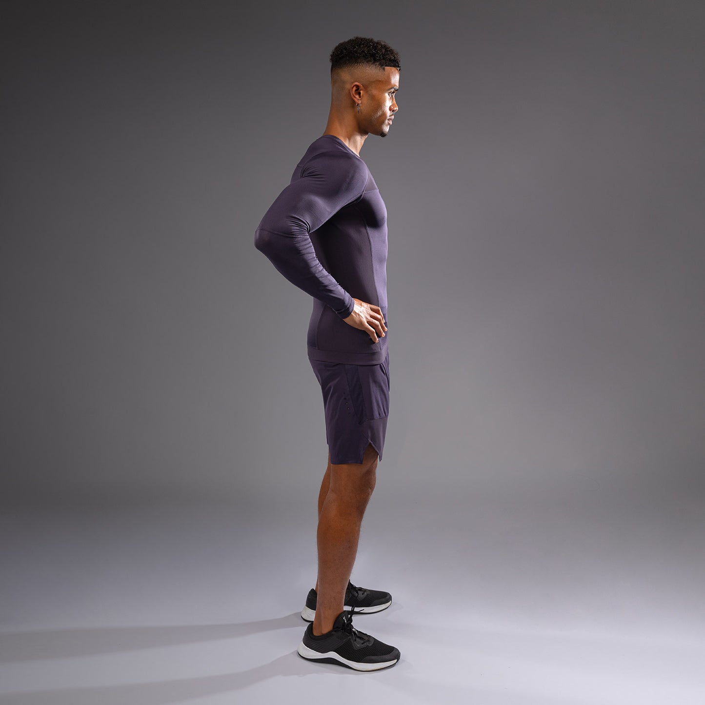 Venum G-Fit Air Rashguard a maniche Lunghe - Viola Scuro