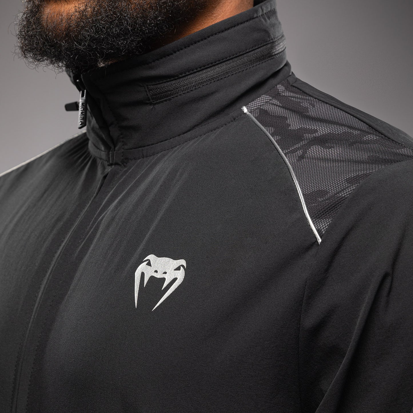 Venum x Polaris Giacca da Track - Nero/Grigio Tempesta