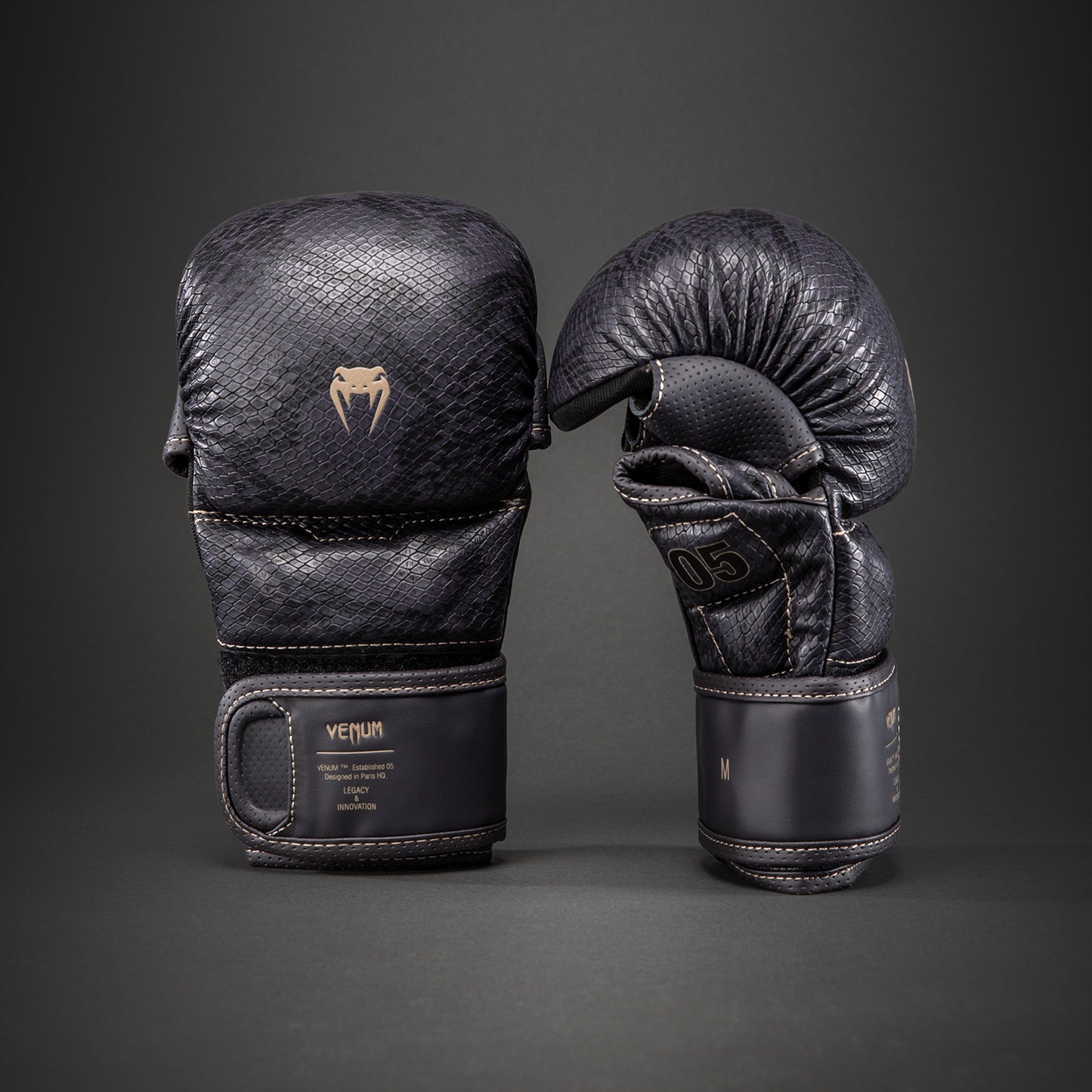 Venum Impact Evo Scales Guanti da sparring MMA - Viola scuro