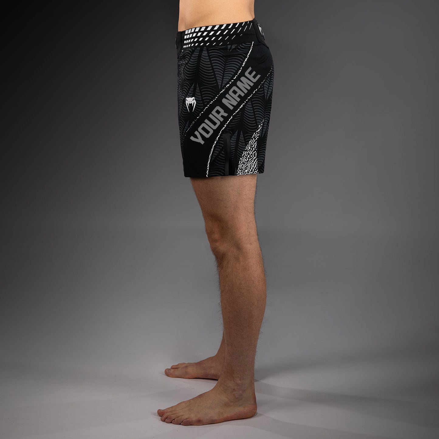 UFC Zenith by Venum Authentic Fight Night Pantaloncini da combattimento Fit corto Uomo Personalizzato - Nero