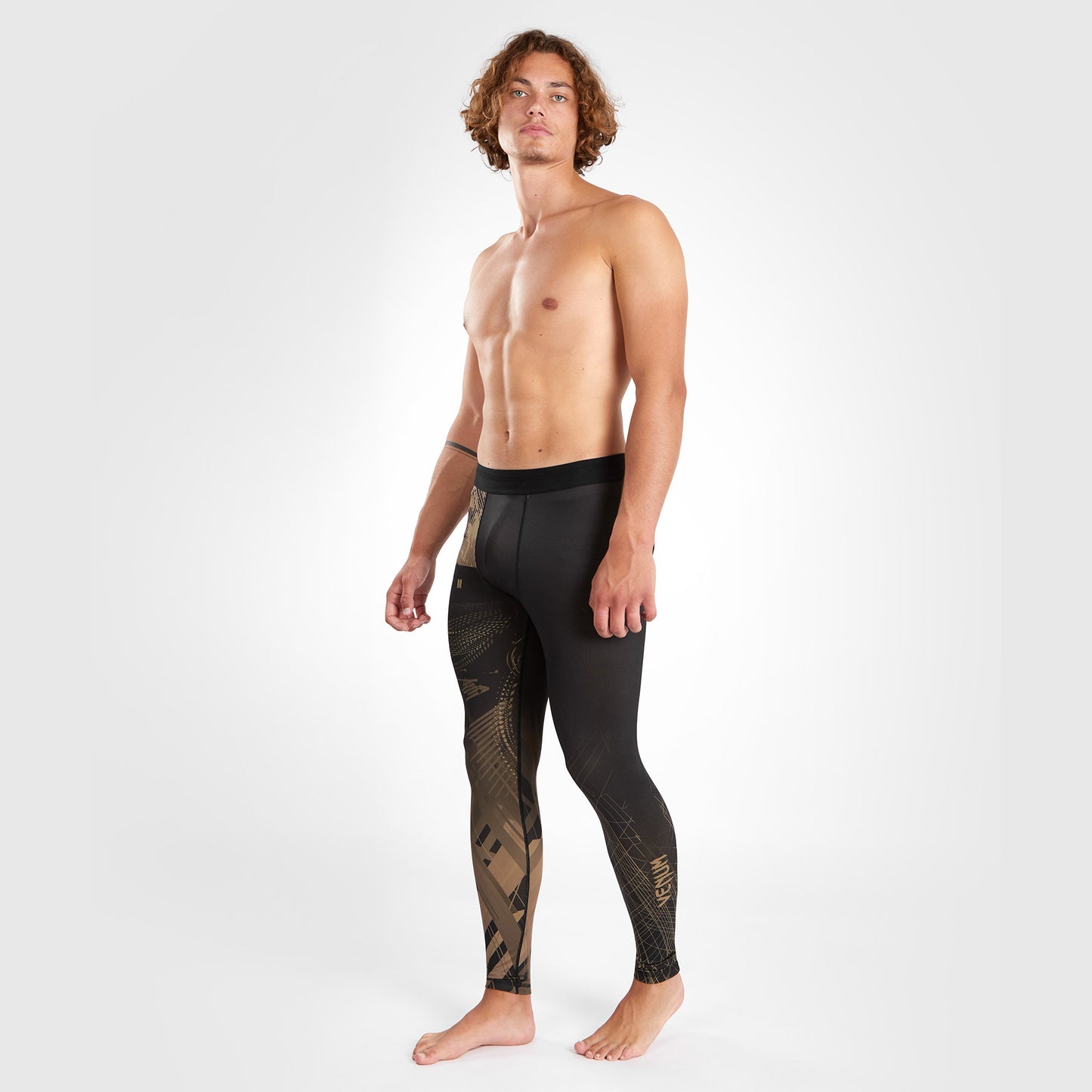 Venum Gorilla Jungle Pantaloni a compressione - Nero/Sabbia