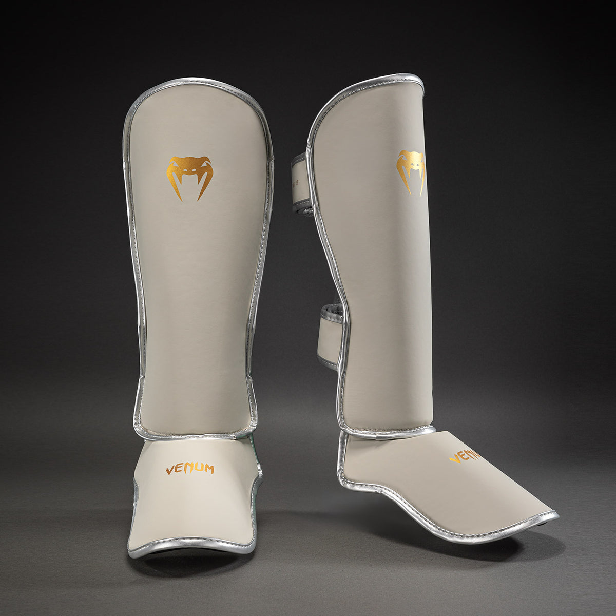 Venum Contender 1.5 Paratibie - Avorio/Oro