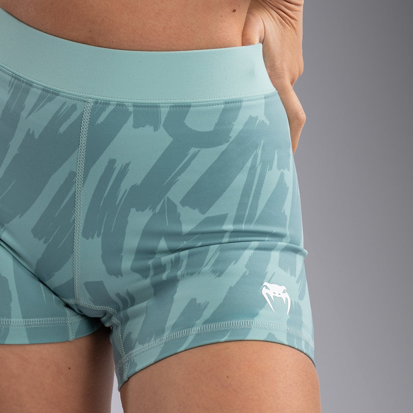 Venum Graffiti Shorts a Compressione da Donna - Aqua