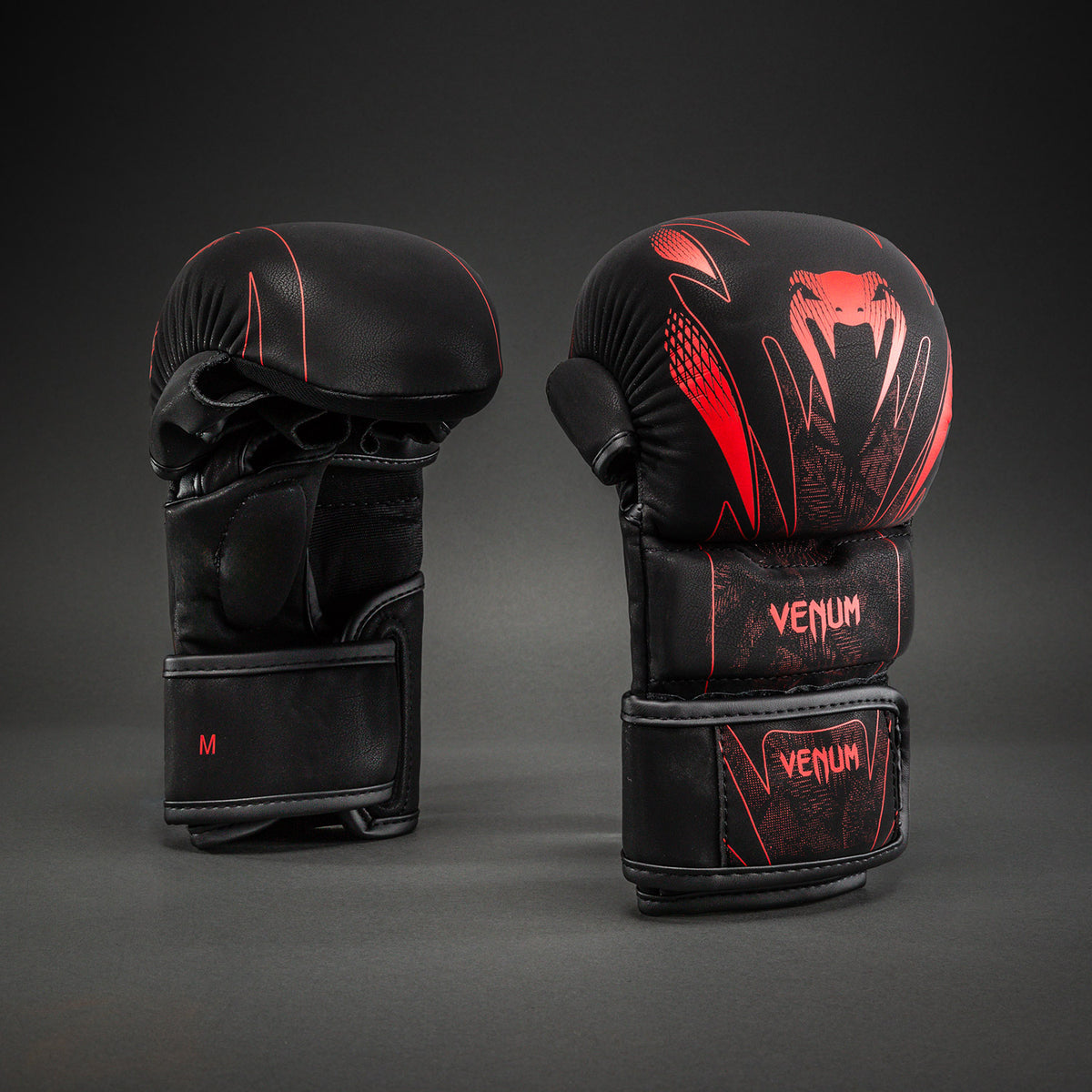 Venum Amazonia Reborn Guanti da sparring MMA - Nero/Rosso