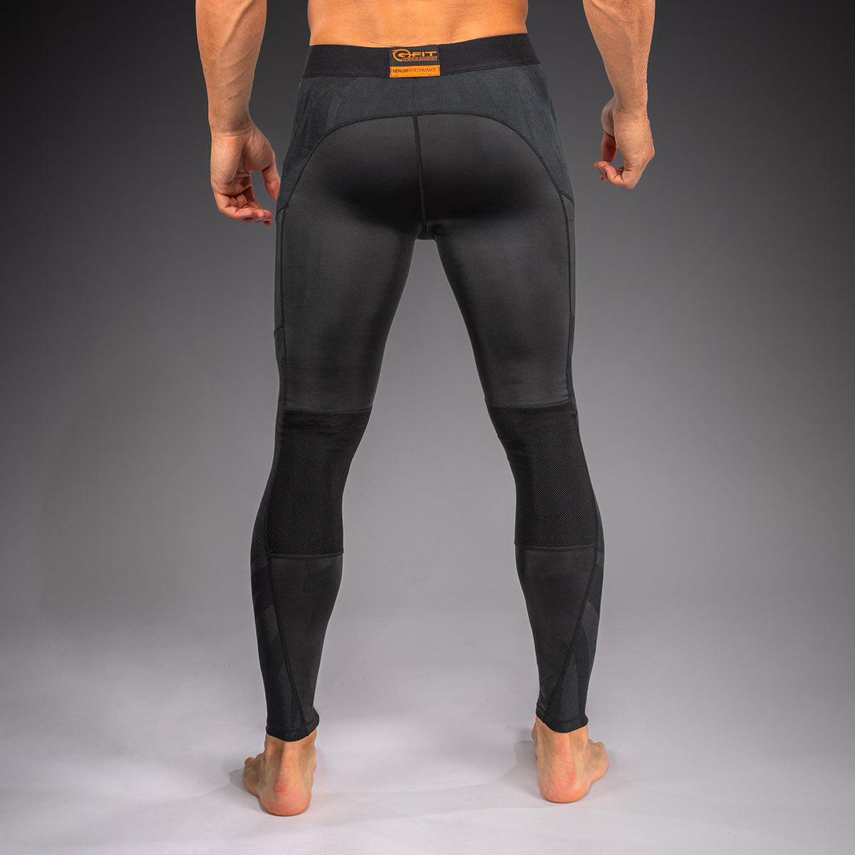 Venum G-Fit Revolution Leggings a compressione - Nero/Rame