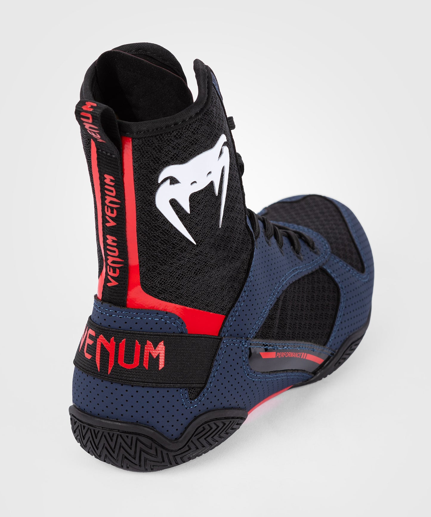 Venum Elite Scarpe da boxe - Navy/Nero/Rosso