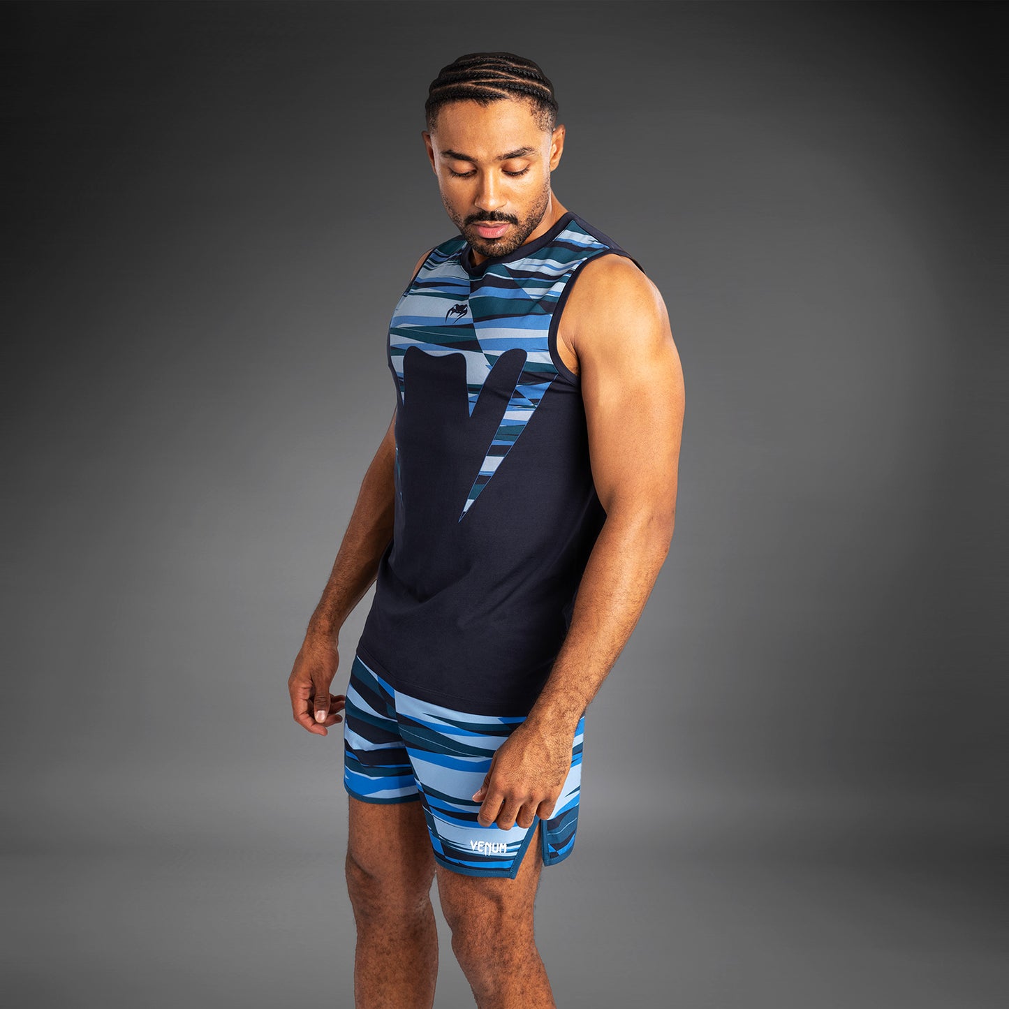Venum Rapid Canotta - Blu ambra