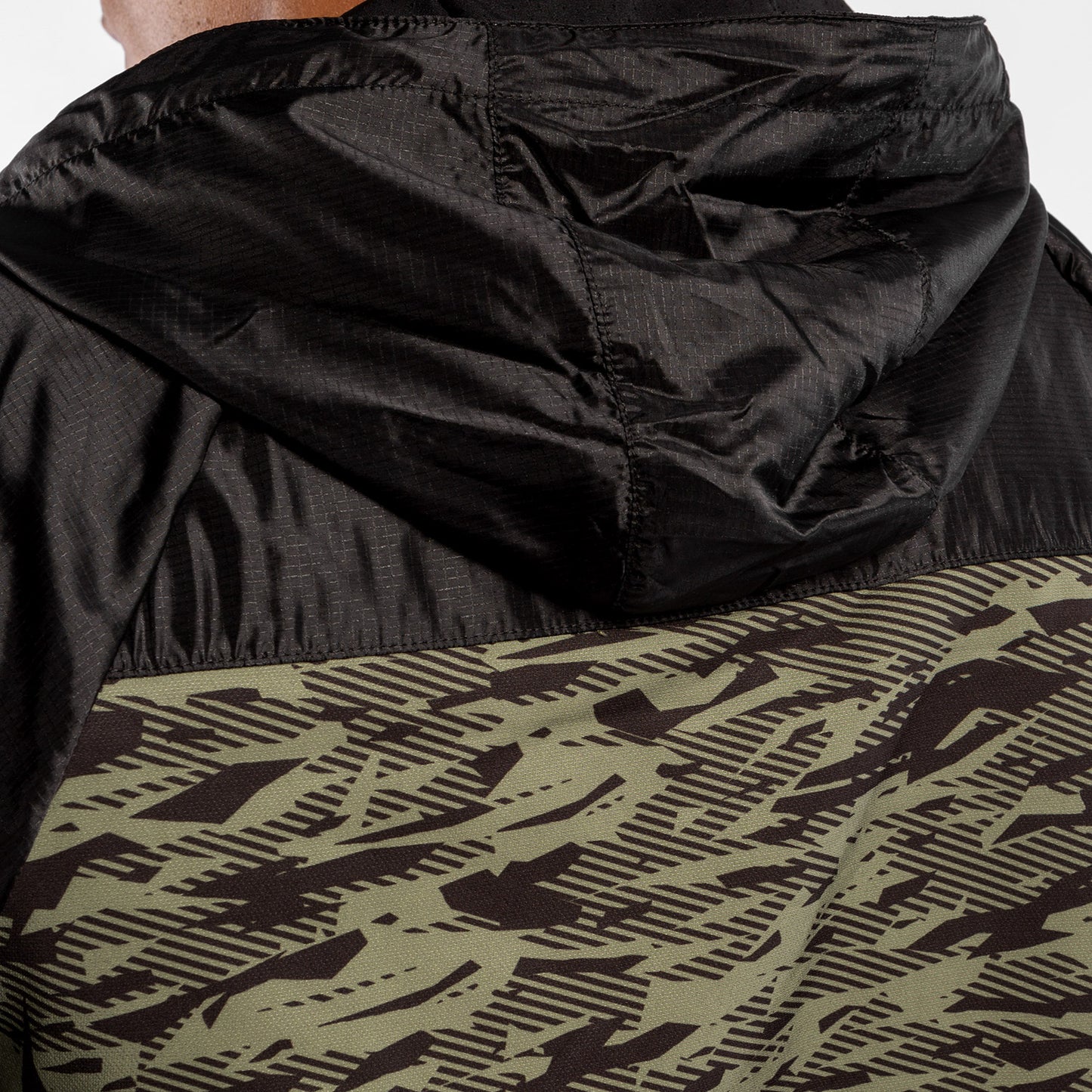Felpa con cappuccio Venum Laser XT - Nero/Camo Foresta