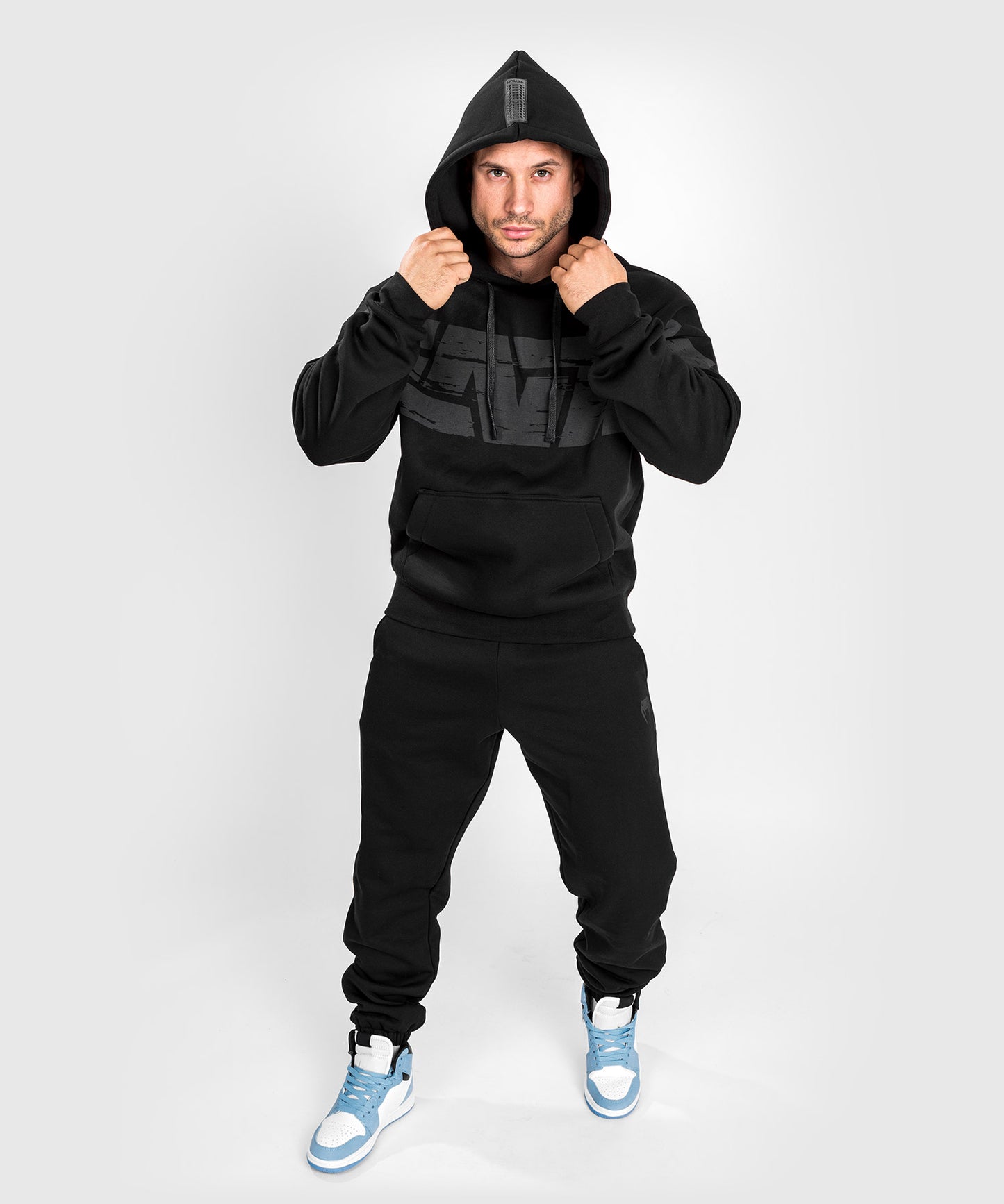VENUM CONNECT XL FELPA CON CAPPUCCIO - VESTIBILITÀ OVERSIZE - NERO
