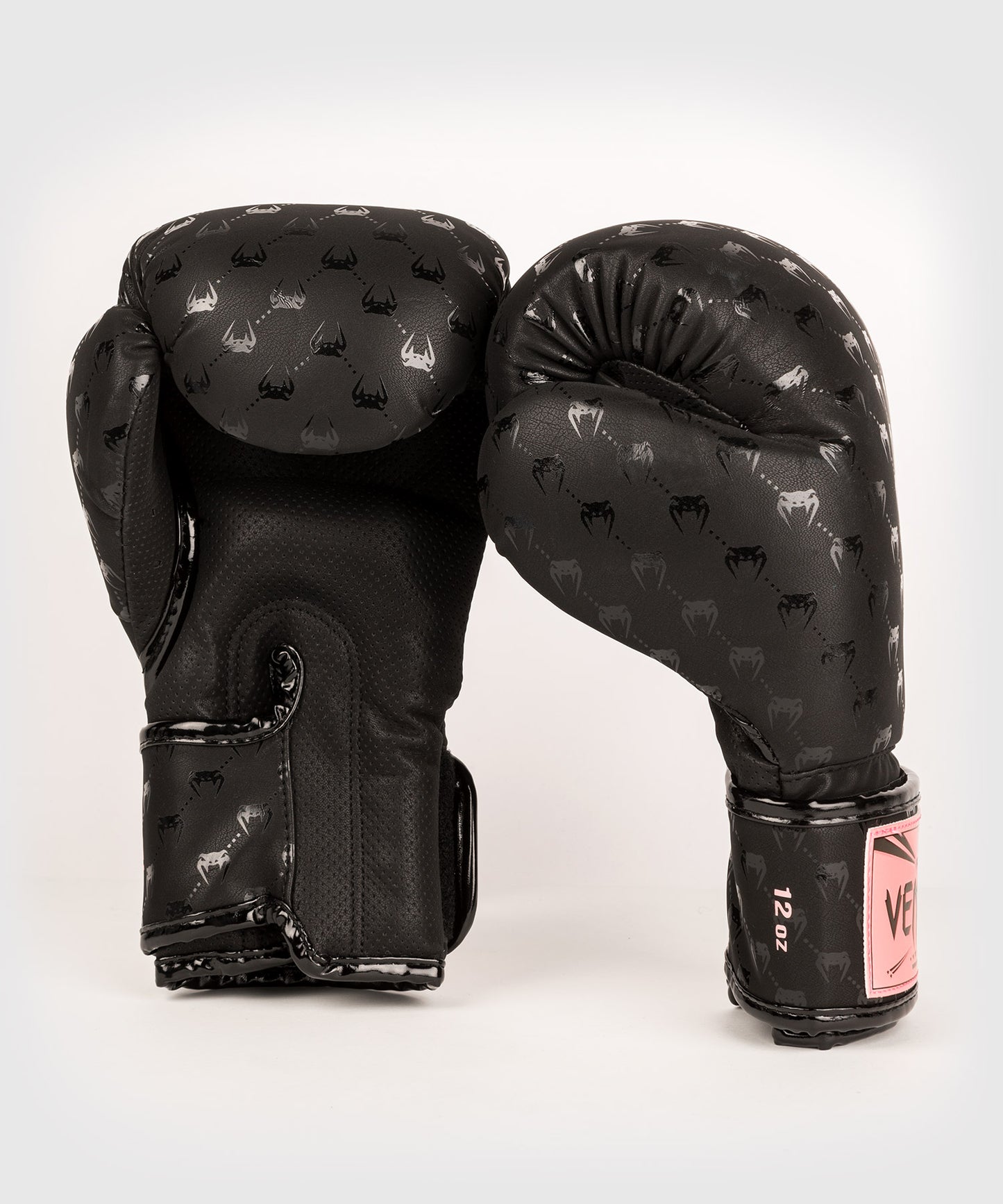Guantoni da boxe Impact Monogram Venum – Nero/Oro rosa