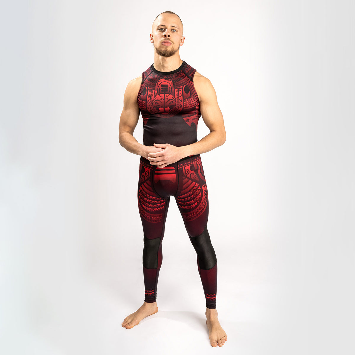 Venum Nakahi Rashguard Senza Maniche - Nero/Rosso