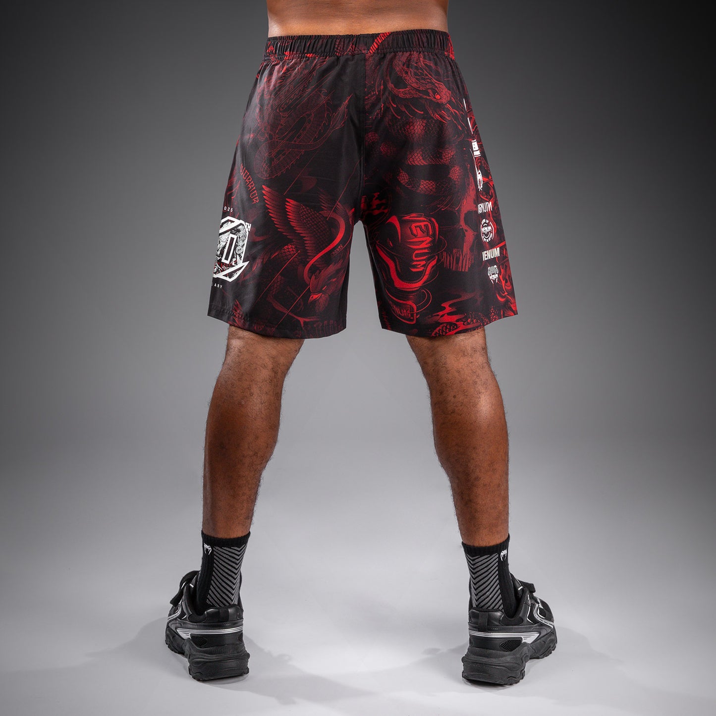 Venum 20th Anniversary Pantaloncini da Allenamento - Nero/Rosso